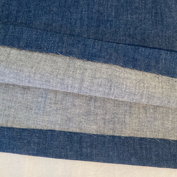 Anne Klein Steffi short sleeves denim dress 4 - Picture 13 of 15